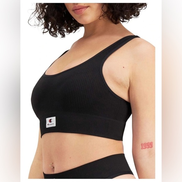 CHAMPION SEAMLESS HIGH RISE BIKINI & TOP - GRAY SIZE SMALL (NEW WITH TAGS) - Picture 6 of 12